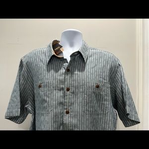 FRYE WESTERN BUTTON DOWN SHIRT-NWT-XXL